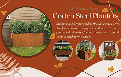 Corten Steel Planters